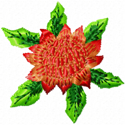 Flowers And Tree Embroidery Design 4 Flowers And Tree Embroidery Design 4